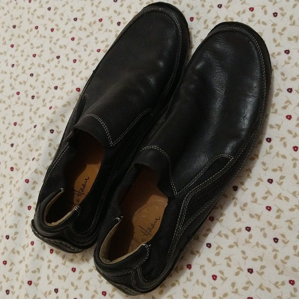Men's Leather Slip On Dress Shoes